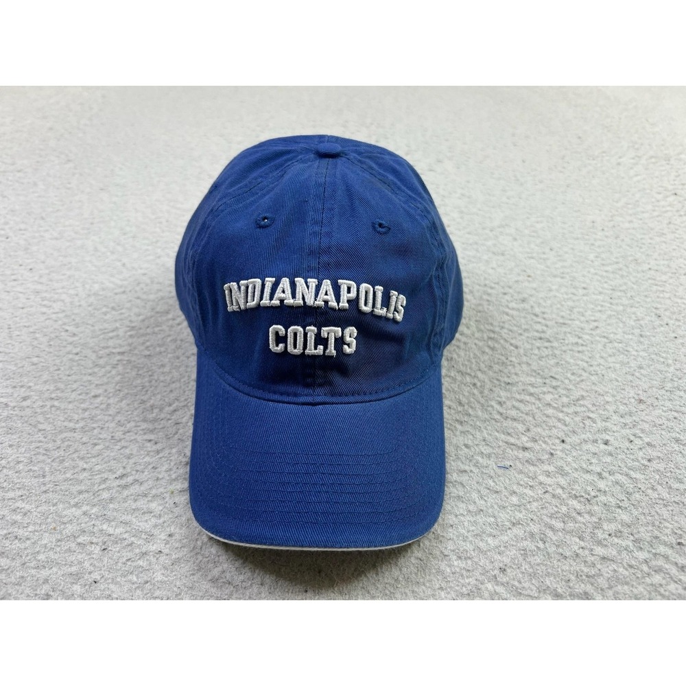 Indianapolis Colts Hat Cap Strap Back Mens One Size Blue NFL Football Reebok